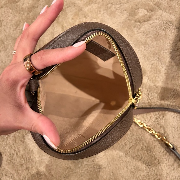AUTHENTIC! Gucci Ophidia Round Crossbody Bag - Picture 6 of 11